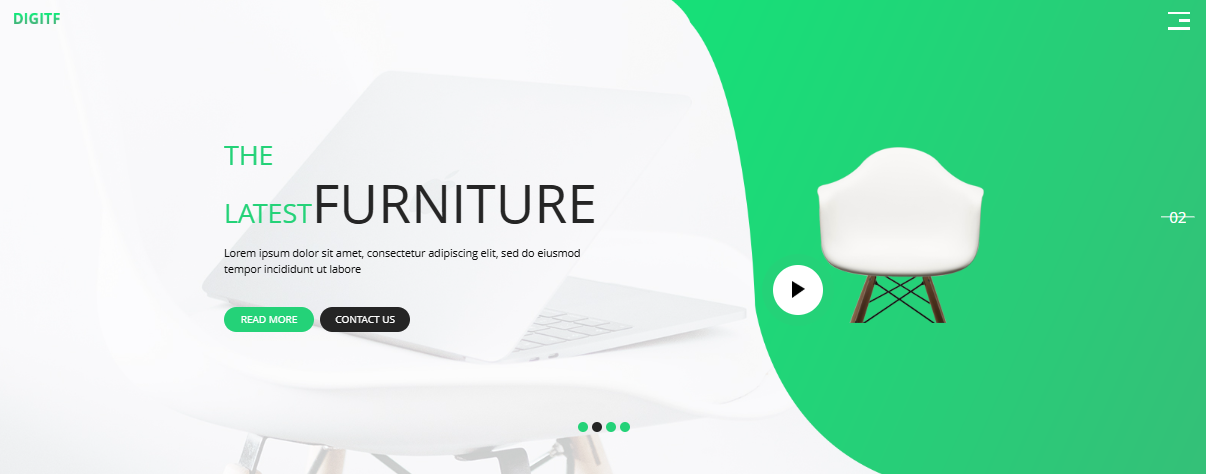 Digitf - Premium Website Template